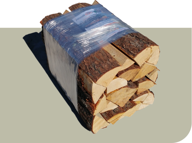 Wrapped Bundle of Wood